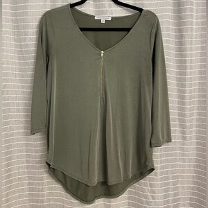 Green Envelope Blouse